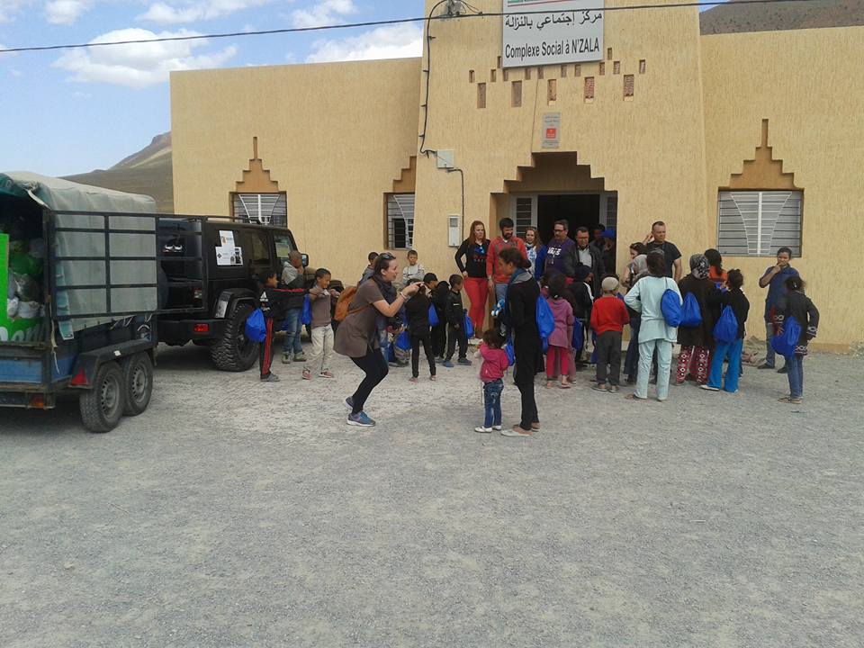 Visite de l'association MOTRIL x AFRIQUE à N'zala