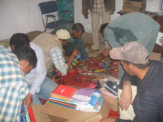distribution pour école